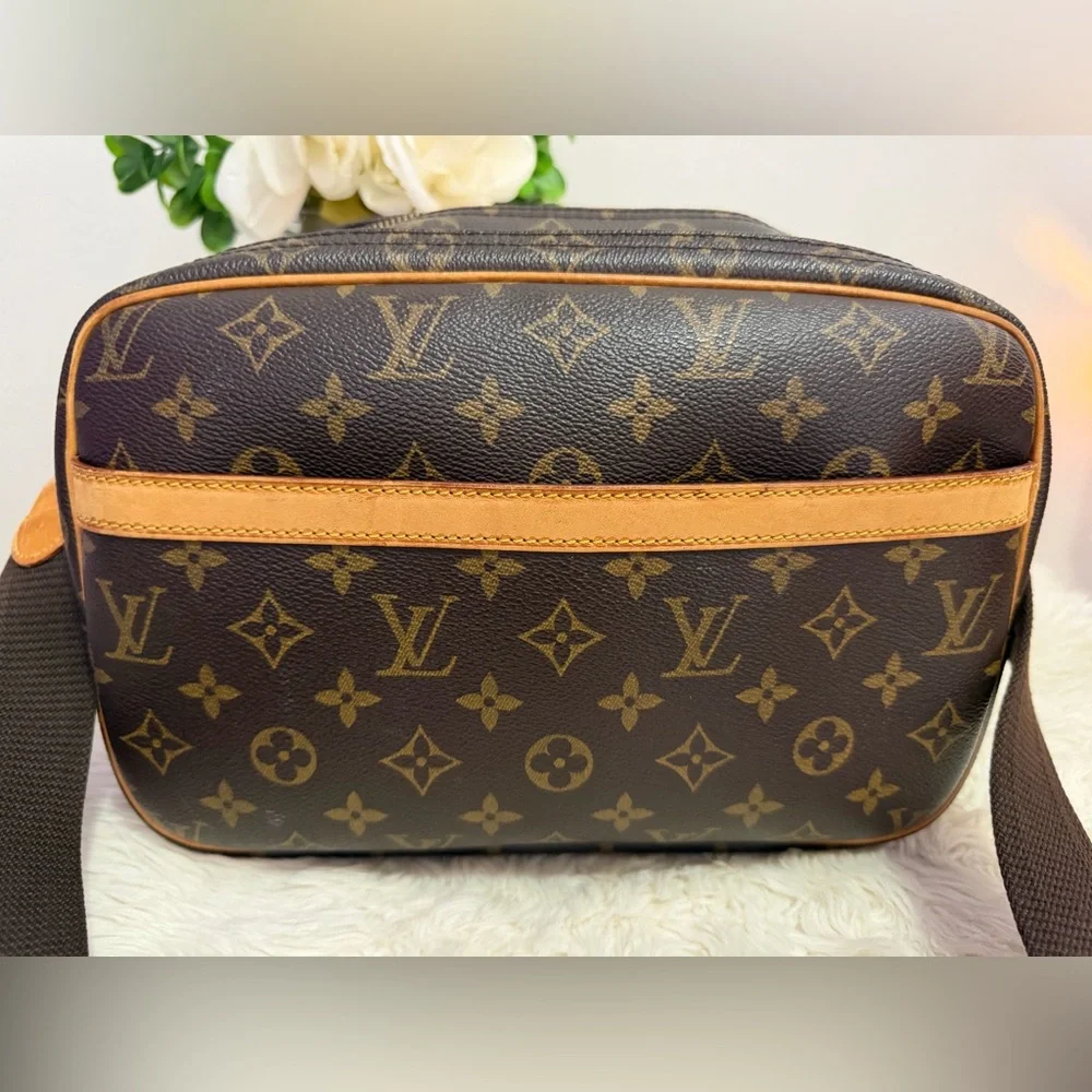 Louis Vuitton Brown Monogram reporter bag with COA - Picture 3 of 16